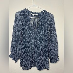 Collective concepts women’s blue blouse size M